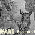 beware balaam's folly