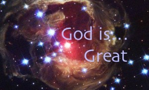 God is great stars