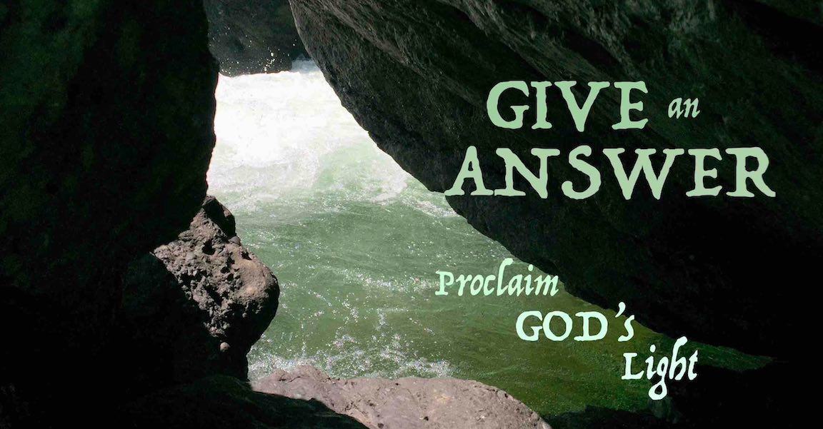 Prepared to Give an Answer – Are you Ready?