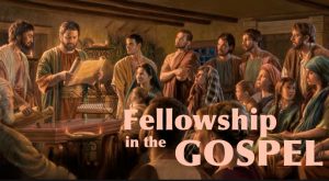 koinonia - fellowship - partners with God