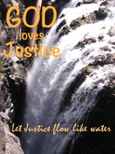 God loves justice