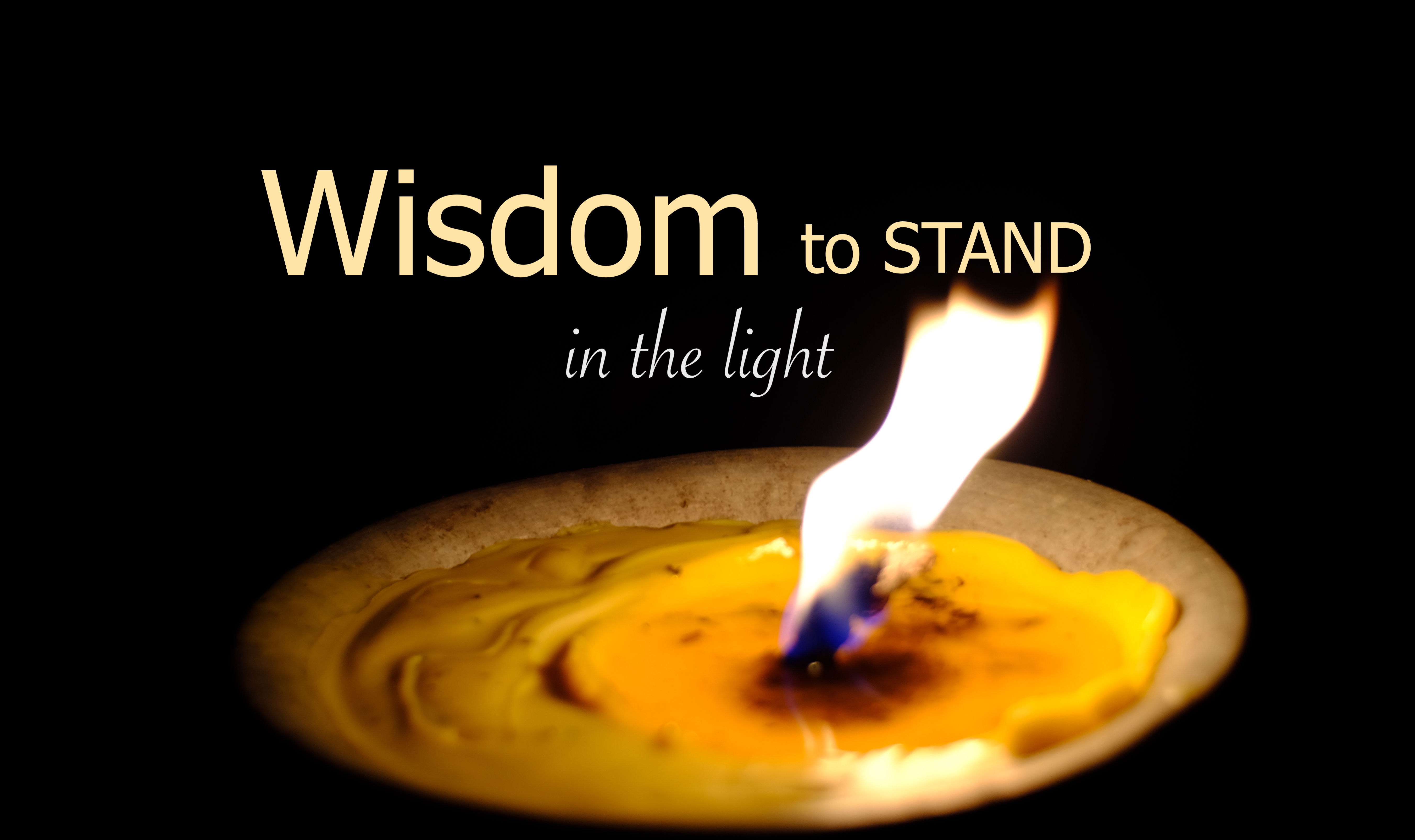 Wisdom to Stand in Perilous Times – Chanukah 1